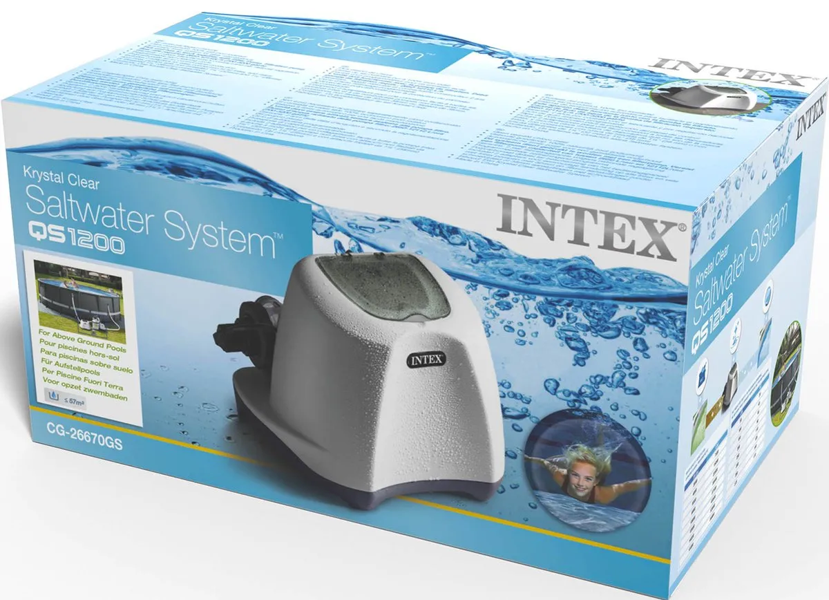 Intex Krystal Clear Zoutwater Systeem QS1200 26670 - 12.112L/u