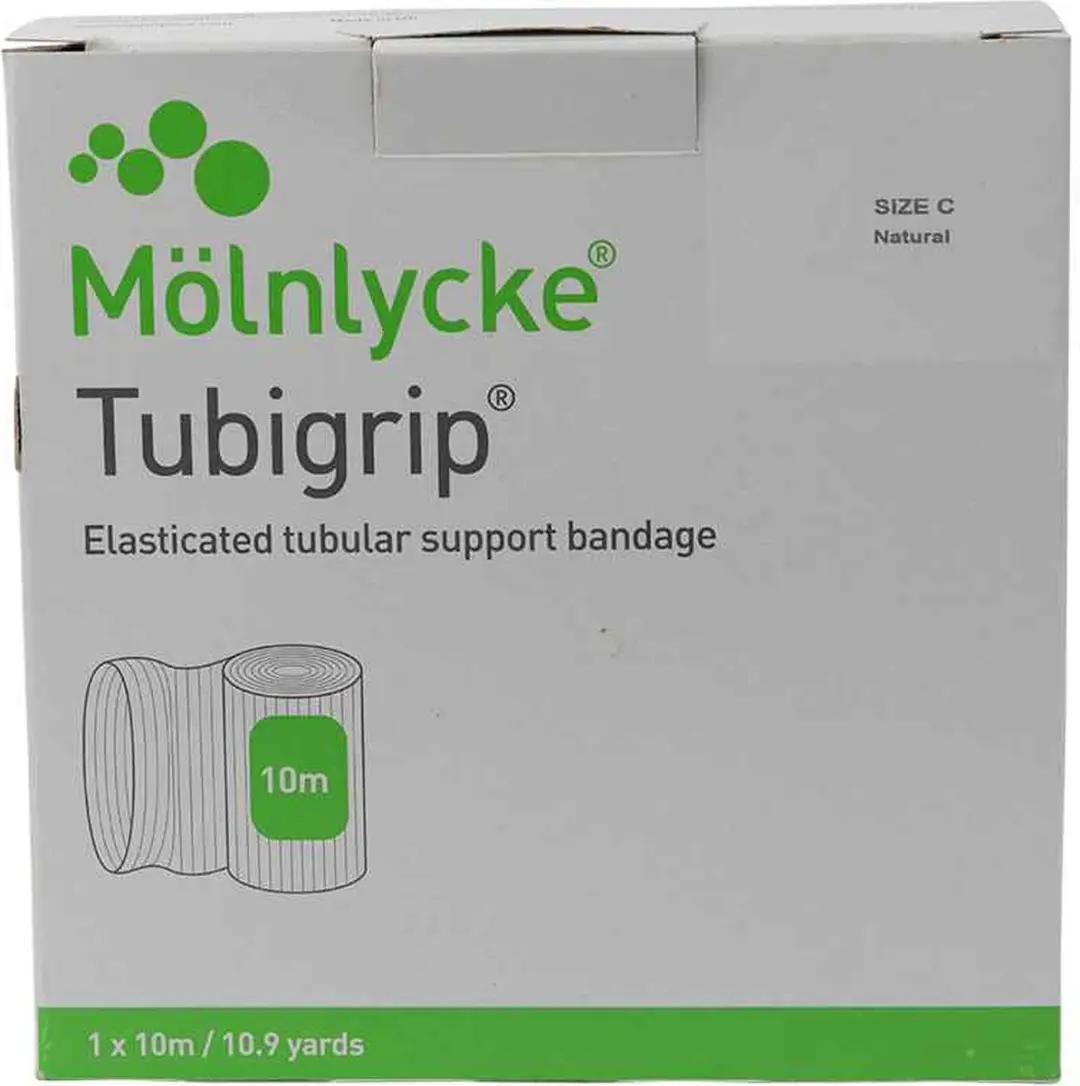 Tubigrip C 1443 Compressieverband 10m x 6,75cm - Wit - afbeelding 6 van 6