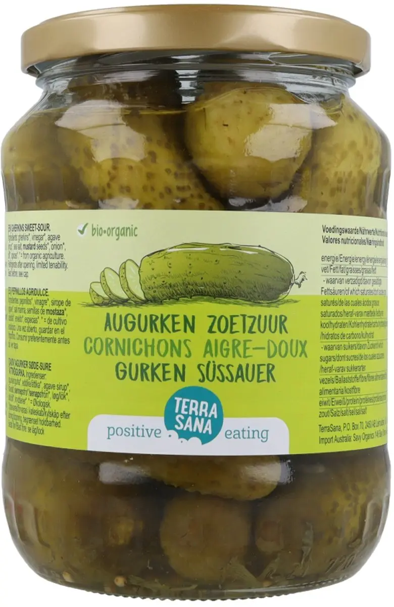 Terrasana Augurken Zoet/Zuur 12ml
