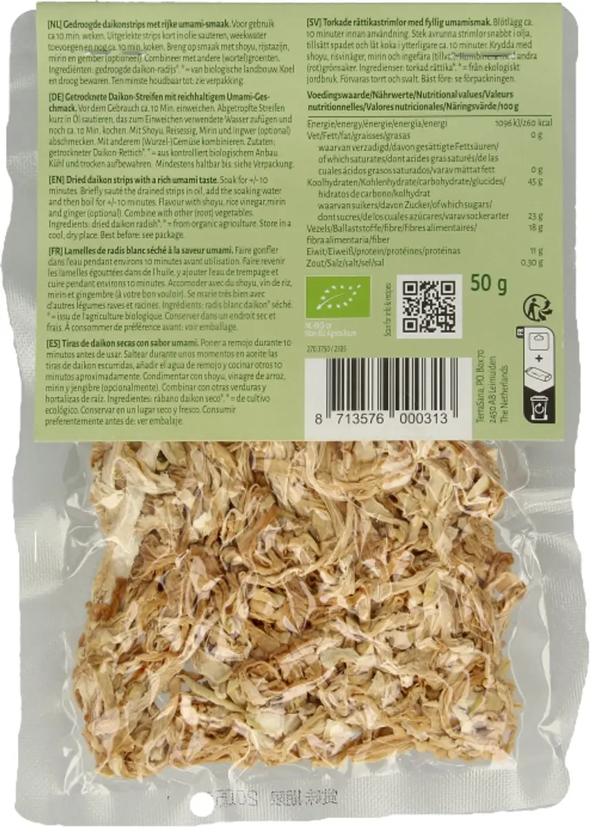 Terrasana Sengiri Daikon Bio 50g