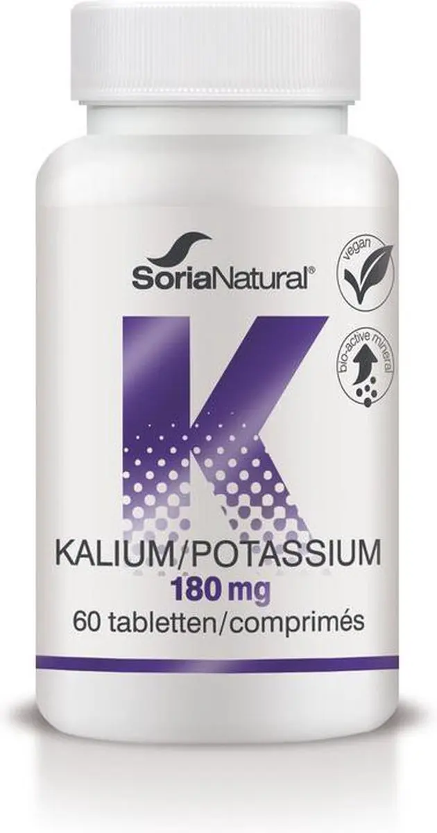 Soria Natural Kalium 180mg Tabletten