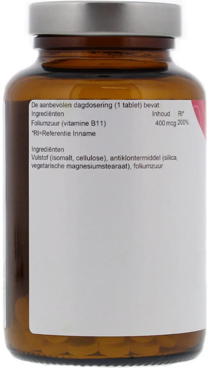 TS Choice Foliumzuur 400 Vit B11 100mg - 100 Stuks