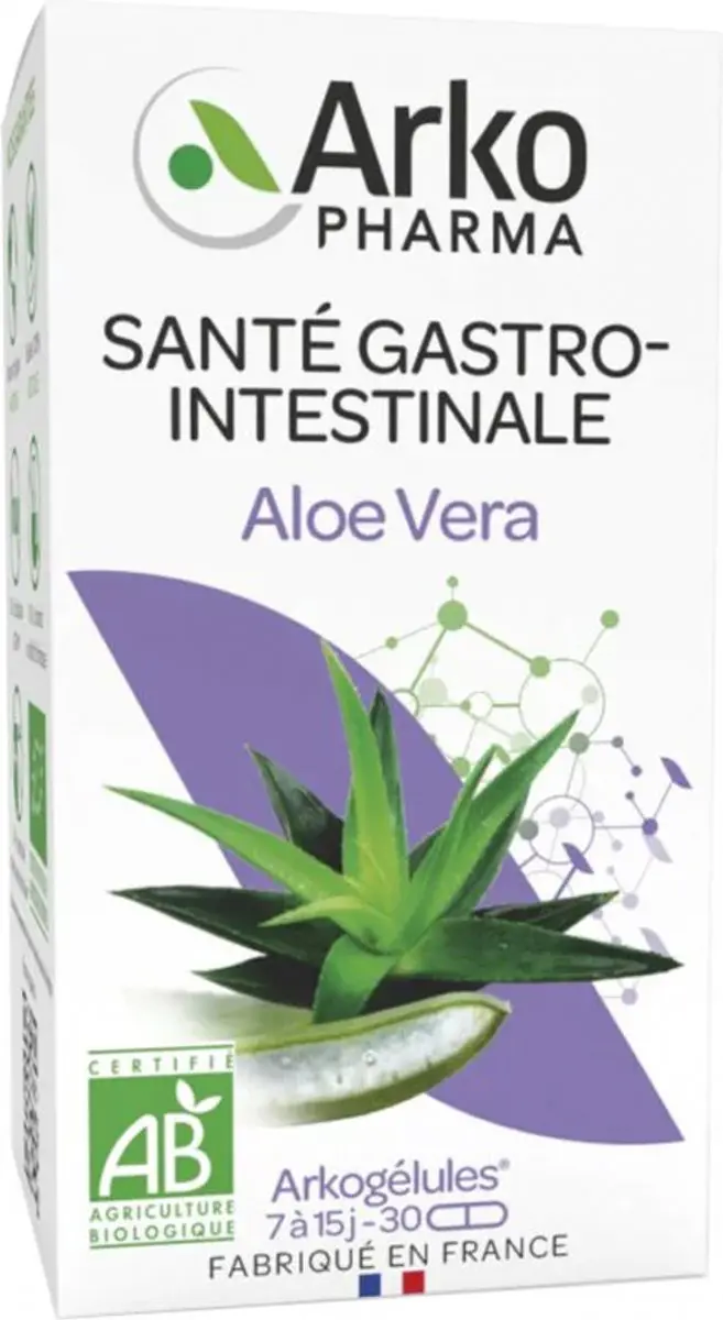 Arkopharma Arkogélules Aloë Vera Bio 40 Capsules