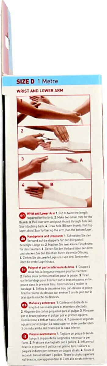 Tubigrip D Beige Brace - 1 Stuk