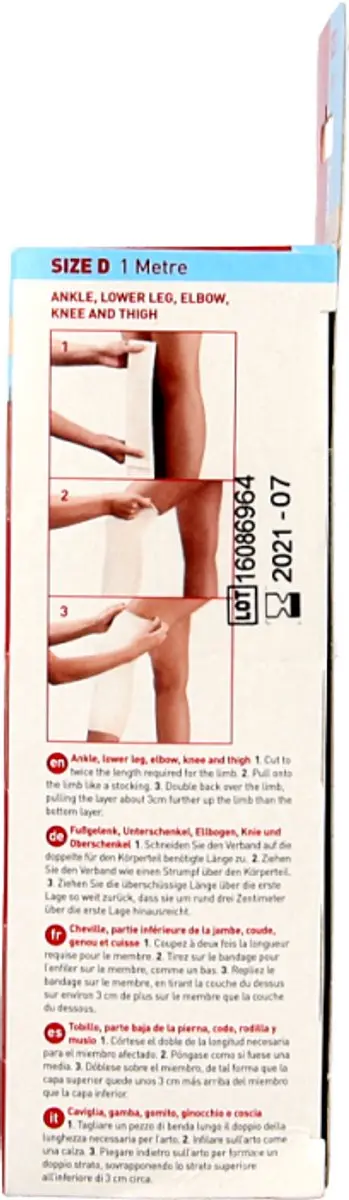 Tubigrip D Beige Brace - 1 Stuk