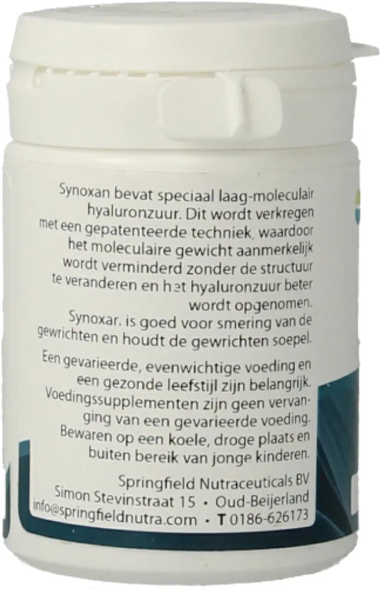 Springfield Synoxan Hyaluronzuur 60 Softgels - 70mg
