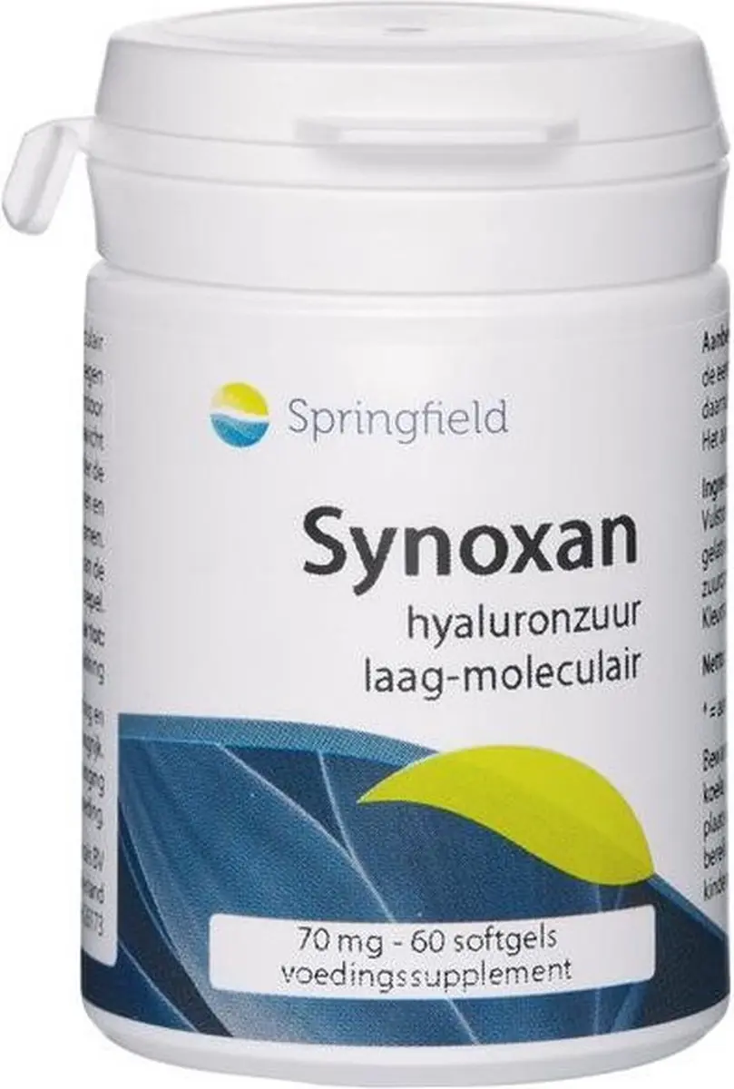 Springfield Synoxan Hyaluronzuur 60 Softgels