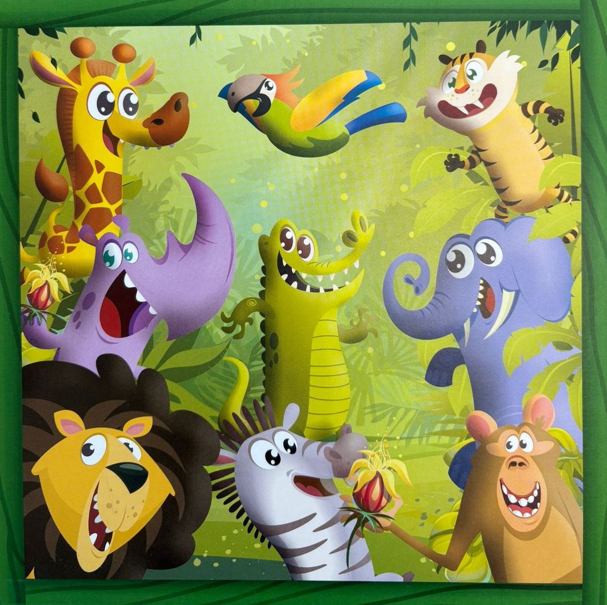 Tactic Lotto Jungle – Kaartspel – Zoek & Vind – Familiespel – 2-4 spelers – Vanaf 3 jaar