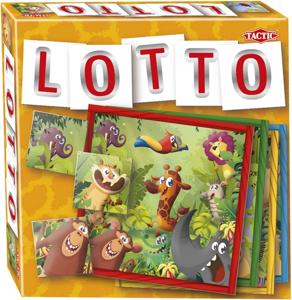 Tactic Lotto Jungle Kaartspel 56311 - 2-4 Spelers