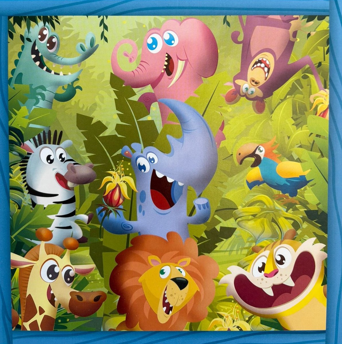 Tactic Lotto Jungle – Kaartspel – Zoek & Vind – Familiespel – 2-4 spelers – Vanaf 3 jaar