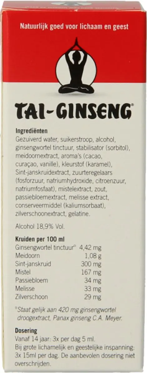 Tai Ginseng Vloeibaar 20ml