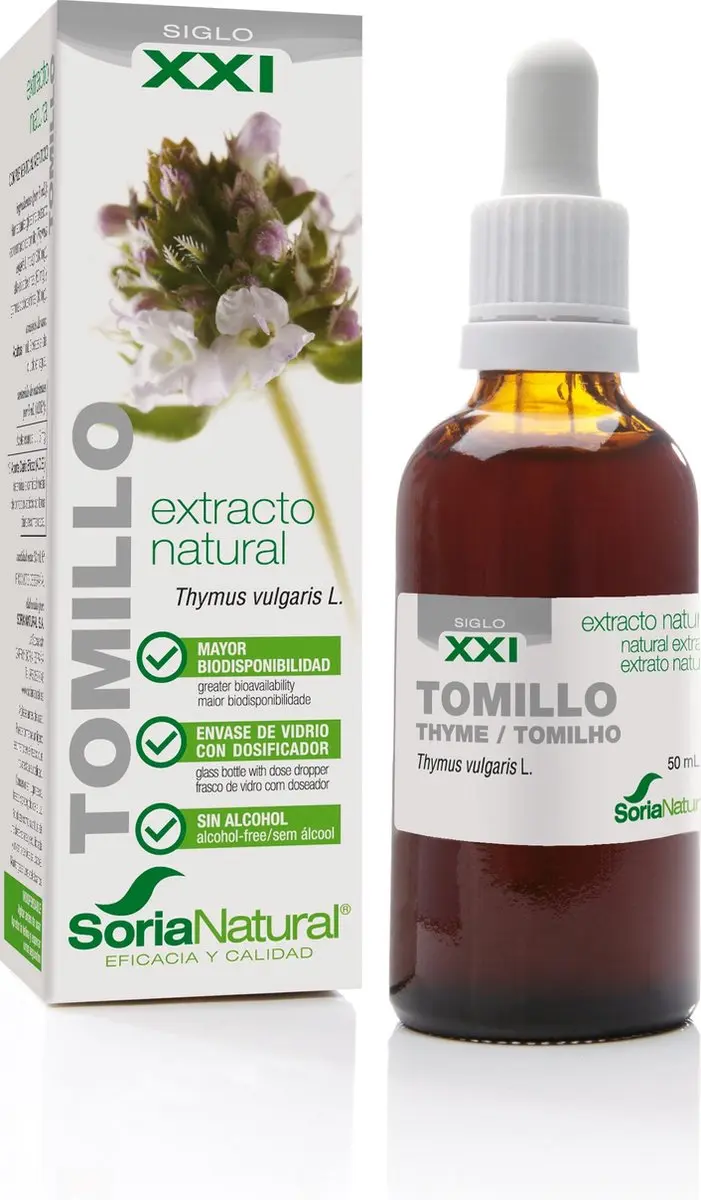 Soria Natural Thymus vulgaris XXI Extract 50ml