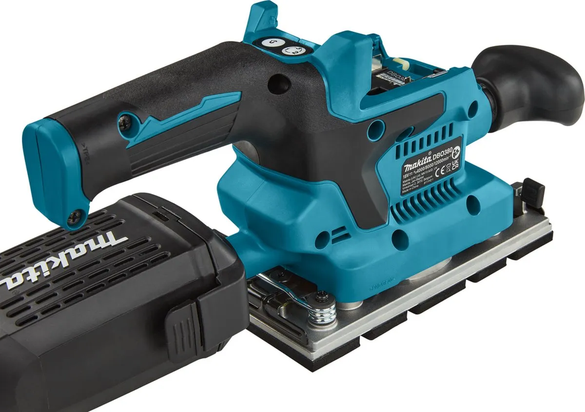 Makita DBO380Z Vlakschuurmachine 18V - 24.000 tpm