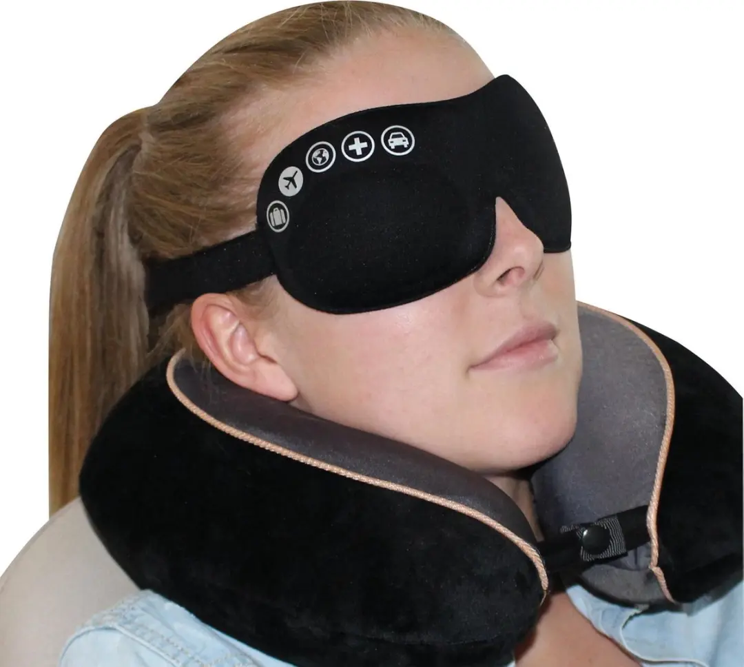 Travelsafe Oogmasker & Oordoppen - Zwart