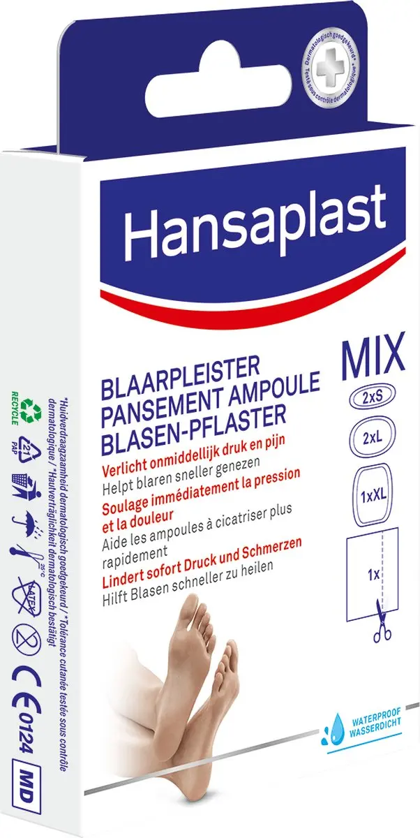 Hansaplast SOS Mix Pack Blarenpleisters - 6 Stuks