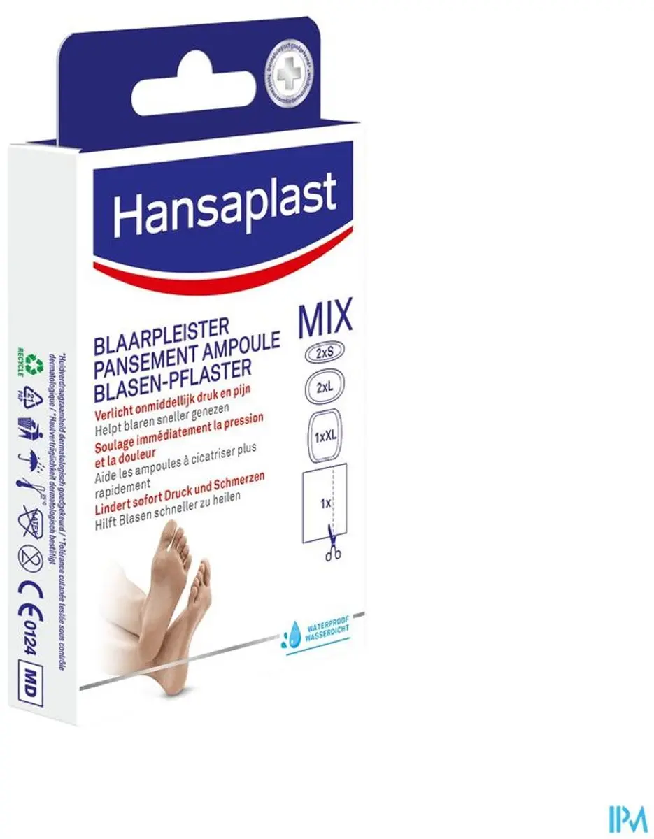 Hansaplast SOS Mix Pack Blarenpleisters - 6 Stuks