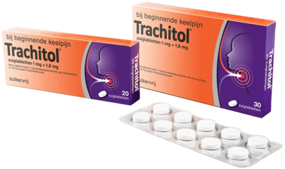 Trachitol Suikervrij Zuigtabletten 2x30 - Xylometazoline 1mg/ml