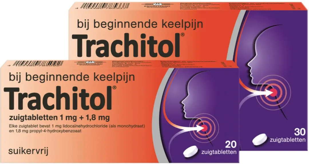 Trachitol Suikervrij Zuigtabletten 2x30 - Xylometazoline 1mg/ml
