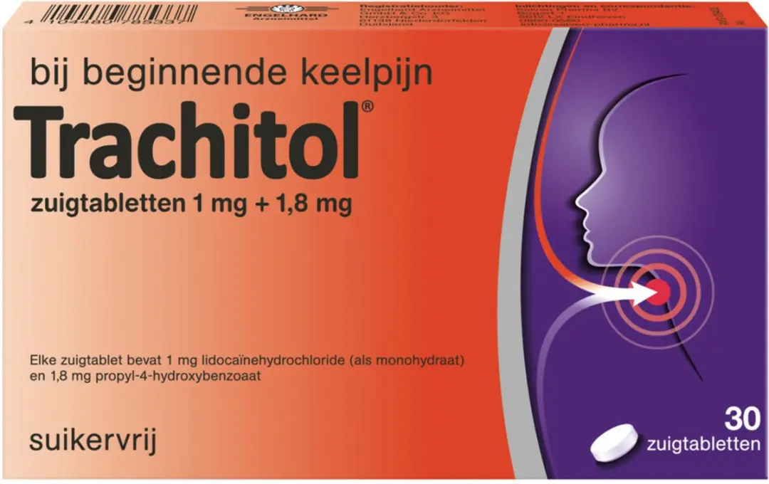 Trachitol Suikervrij Zuigtabletten 2x30 - Xylometazoline 1mg/ml
