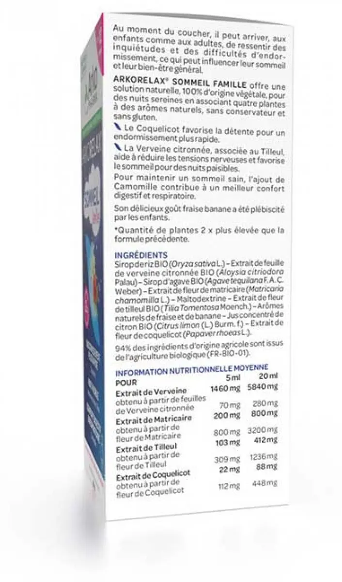 Arkopharma Arkorelax Slaap Familie 100ml