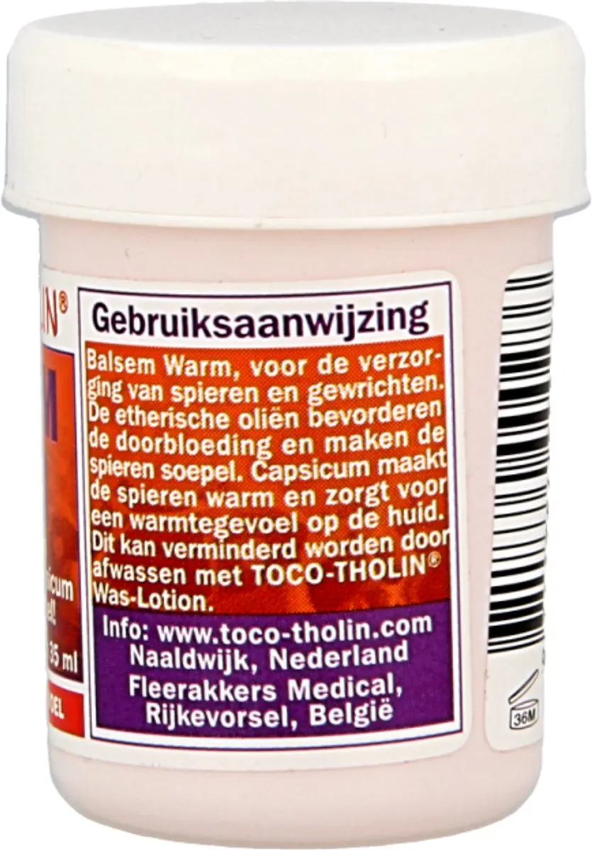 Toco Tholin Warm Balsem 35ml - afbeelding 6 van 6