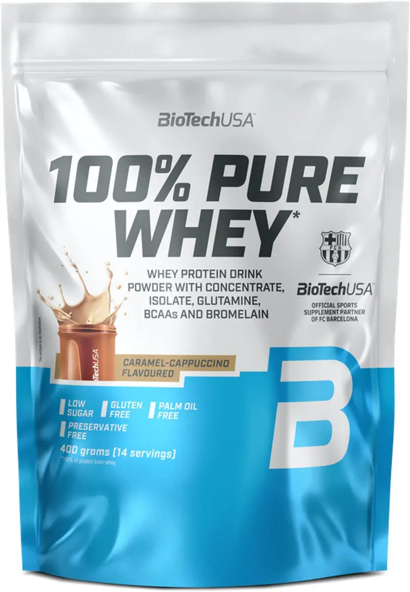 BioTechUSA 100% Pure Whey Eiwitpoeder 400g