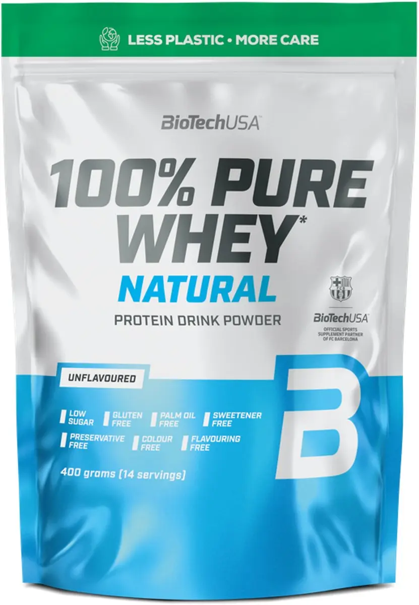 BioTechUSA 100% Pure Whey Eiwitpoeder 400g
