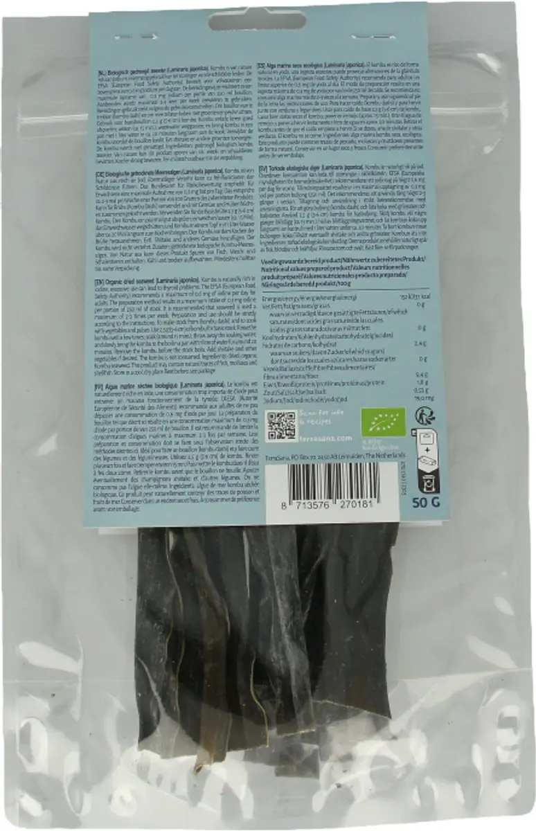 Terrasana Kombu Bio 50g