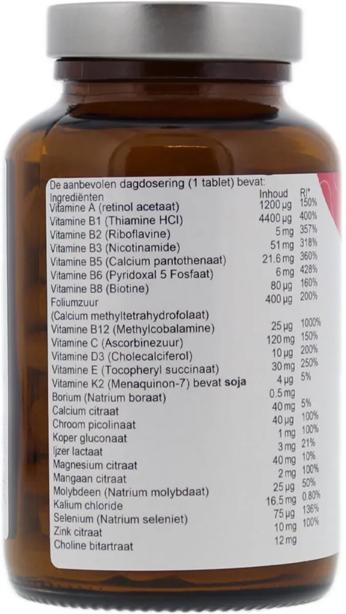 TS Choice Daily Multi Vitamines 120 tabletten