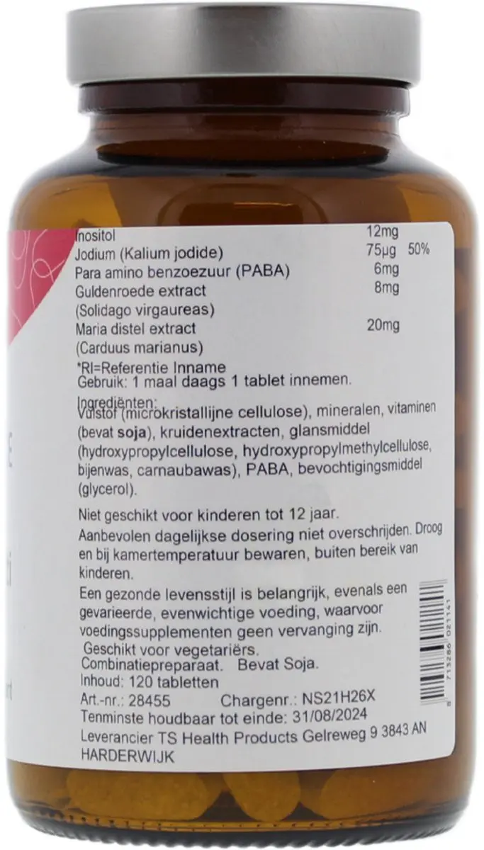 TS Choice Daily Multi Vitamines 120 tabletten