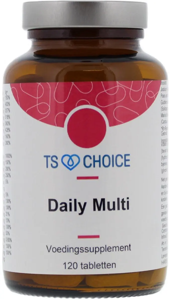 TS Choice Daily Multi Vitamines 120 tabletten