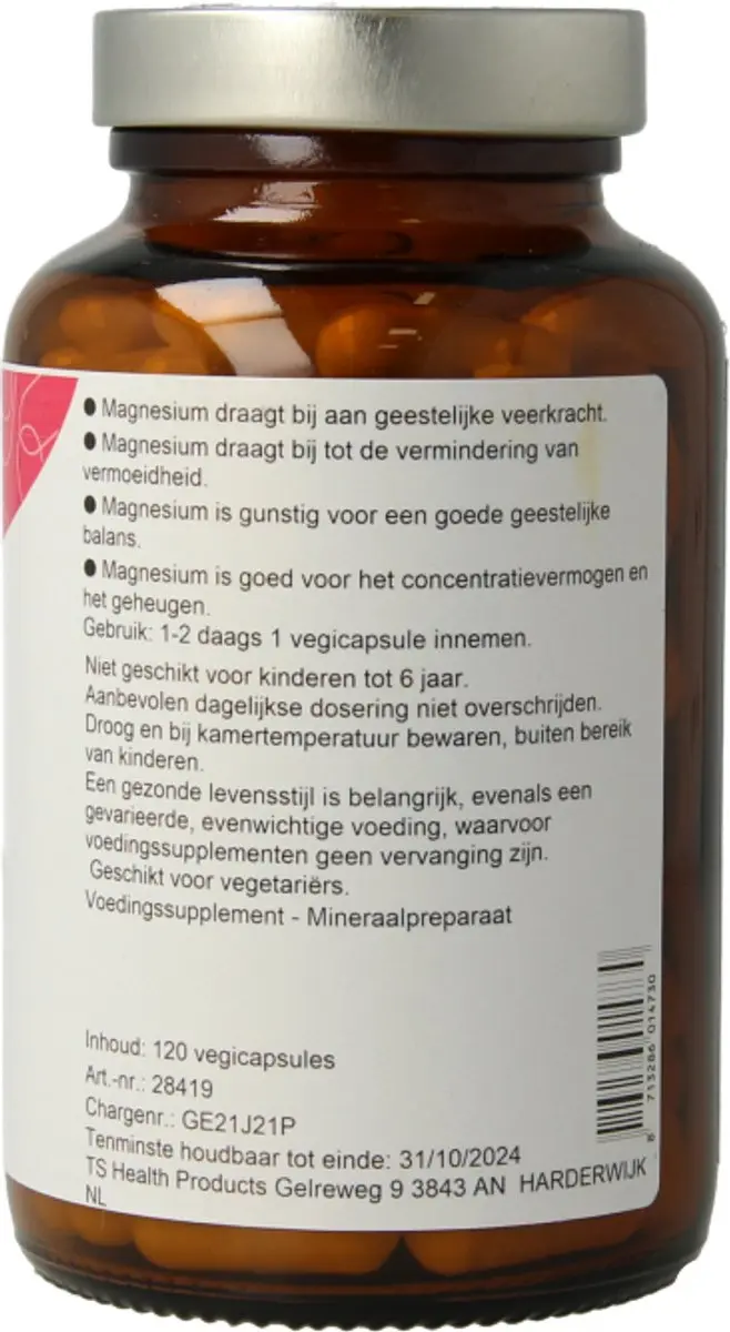 TS Choice Magnesiummalaat 120 Vegicaps