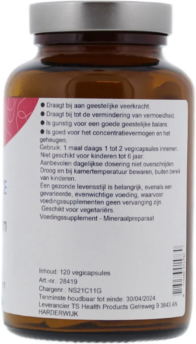 TS Choice Magnesiummalaat 120 Vegicaps