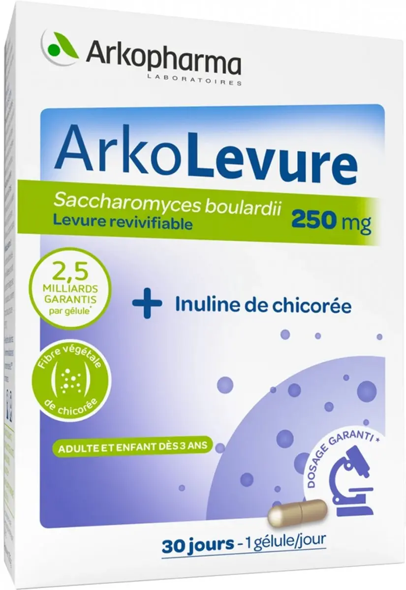 Arkopharma Arkolevure 250mg Capsules