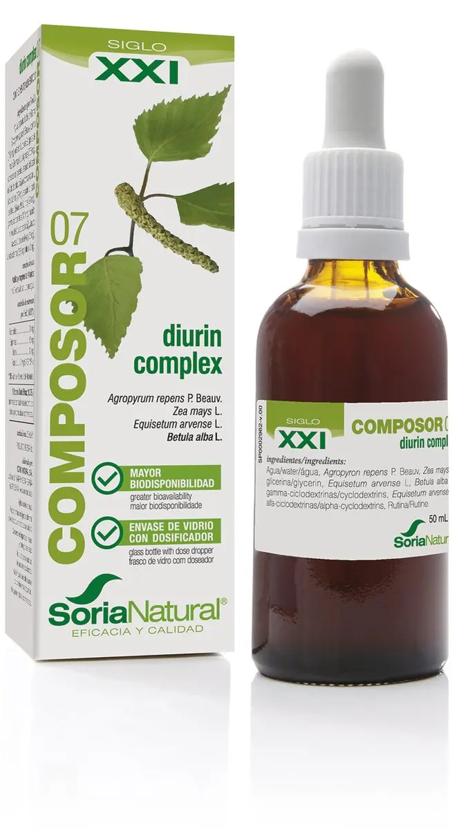Soria Natural Diurin Compositie 50ml