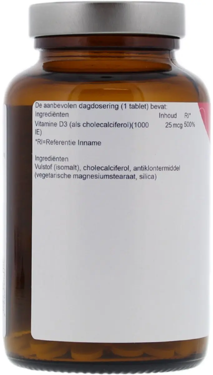 TS Choice Vitamine D3 25 mcg 60 tabletten