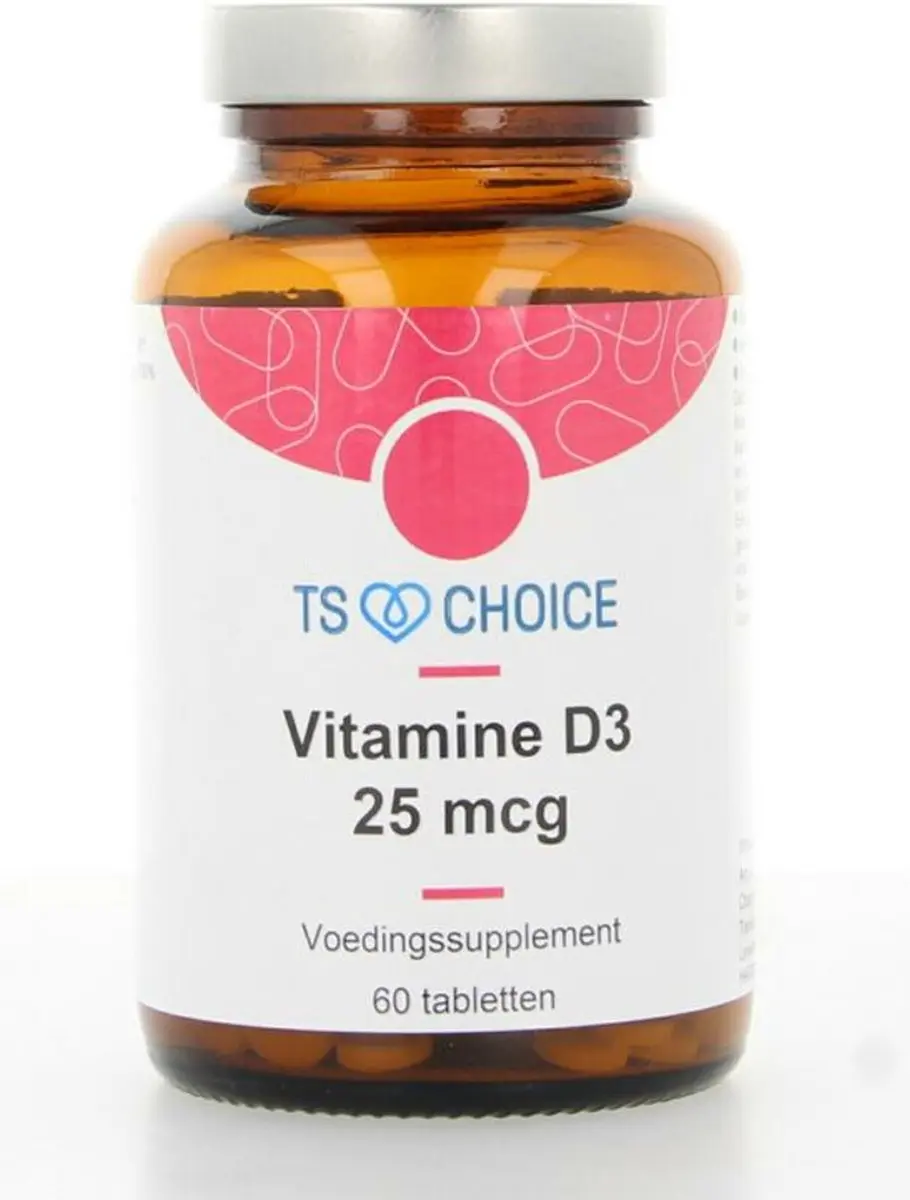 TS Choice Vitamine D3 25 mcg 60 tabletten