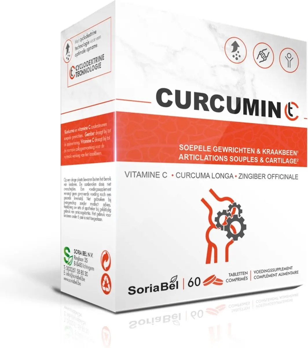 Soria Curcumin Ct Comp 60