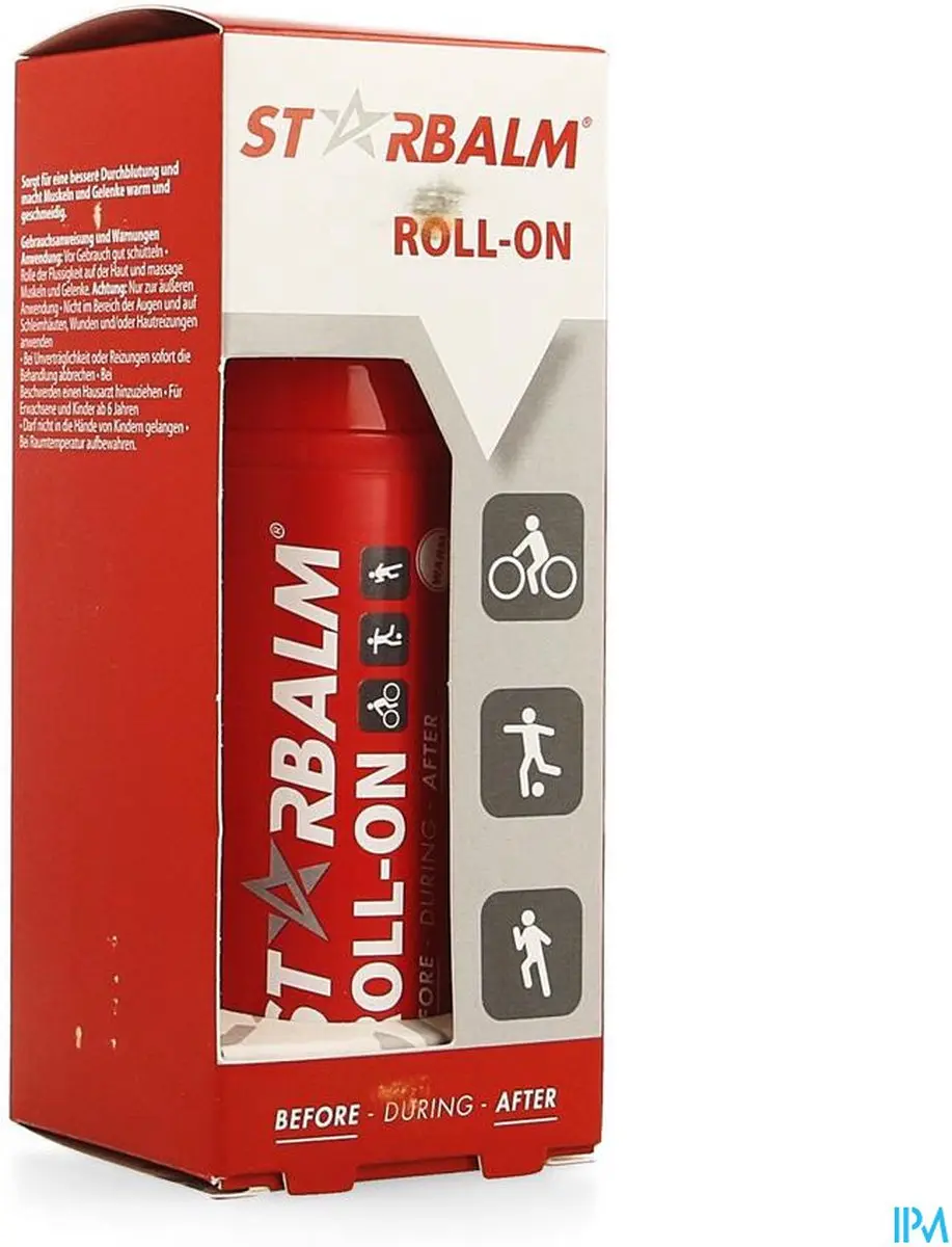 Star balm Roll on warm 75 Milliliter