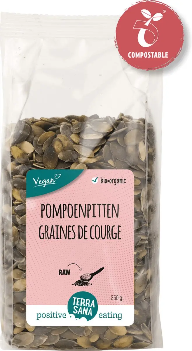 Terrasana RAW Pompoenpitten 250g