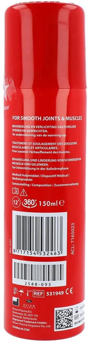 Star Balm Muscle Spray 150ml