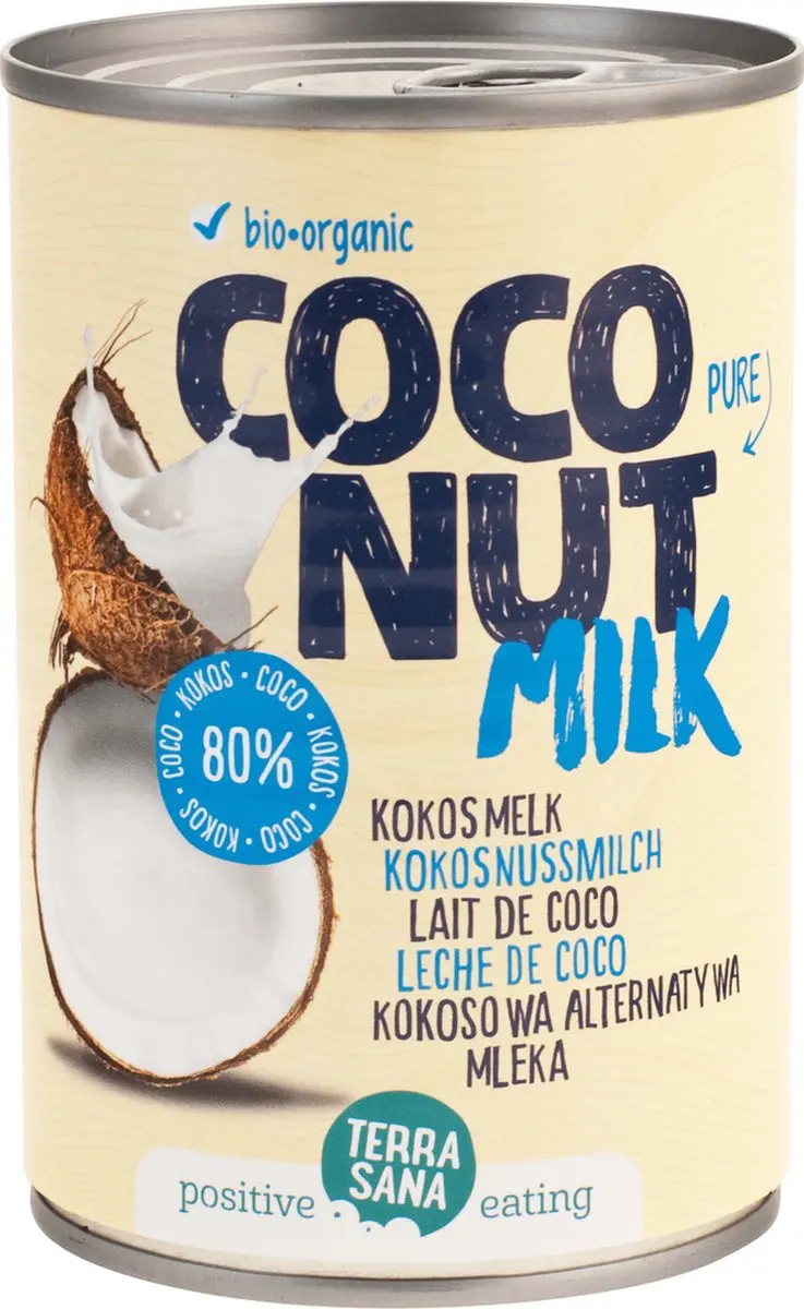 Terrasana Kokosmelk 22% Vet