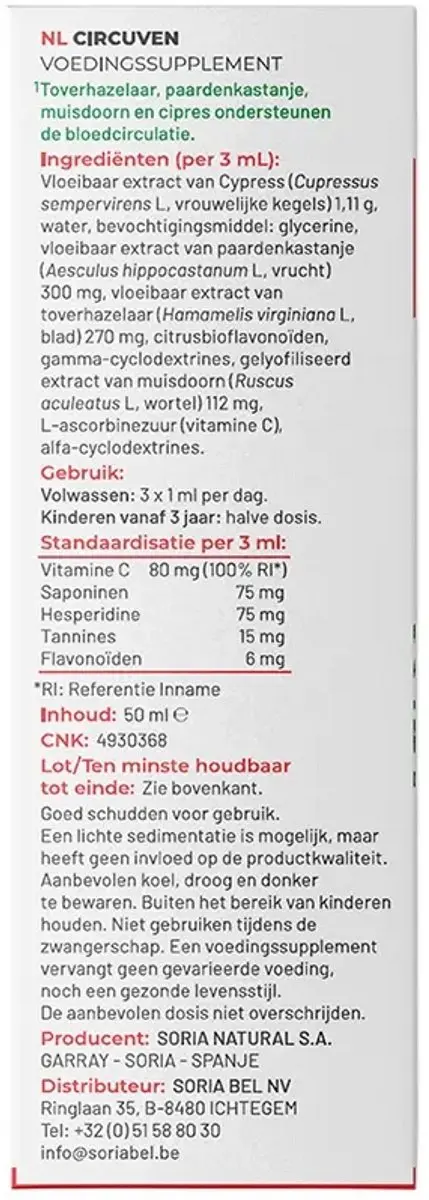 Soria Natural Circuven Compositum 50ml