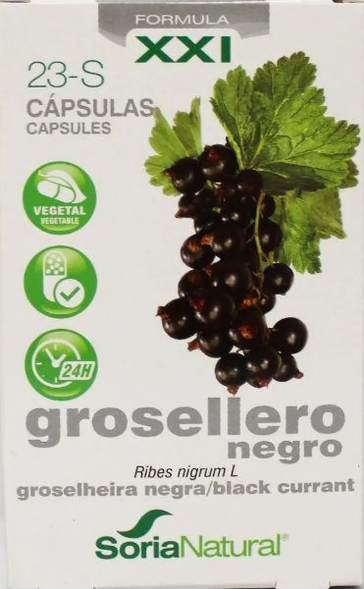 Soria Natural Ribes Nigrum XXI 30 Capsules