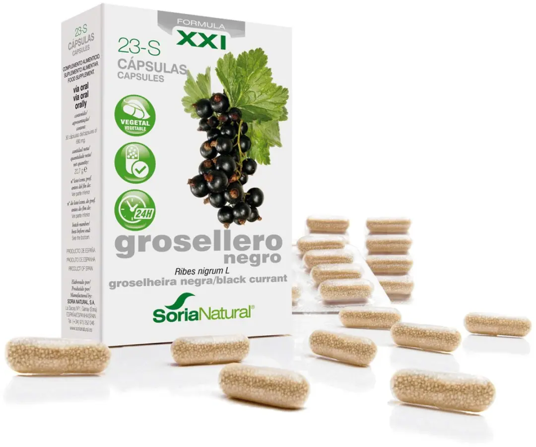 Soria Natural Ribes Nigrum XXI 30 Capsules