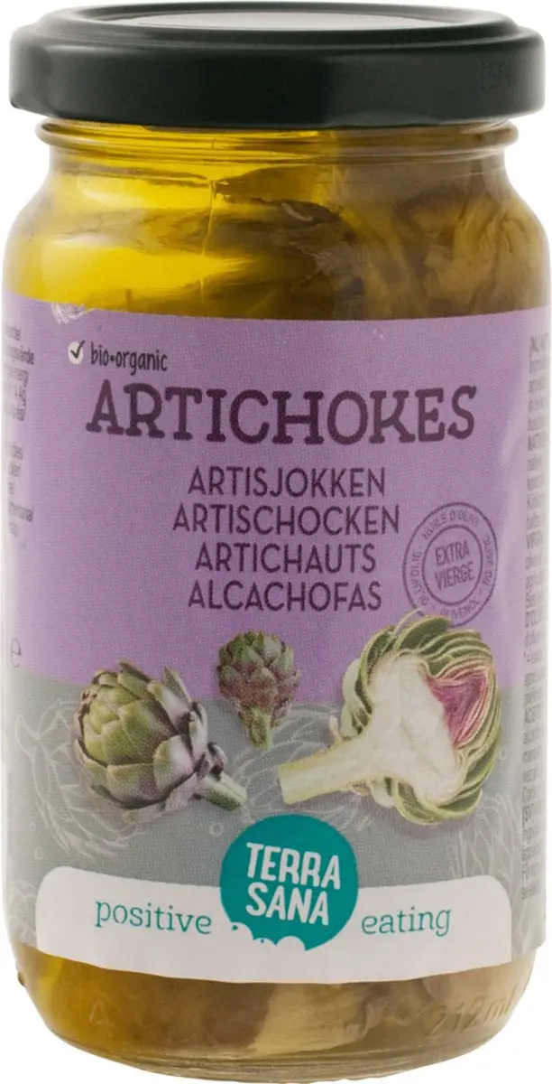 Terrasana Artisjokken In Olijfolie 170g