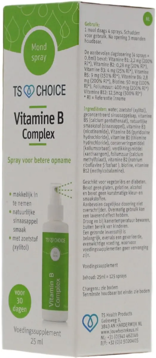 TS Choice Vitamine B Complex 25ml