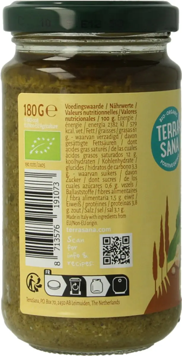Terrasana Pesto Traditionale 20ml
