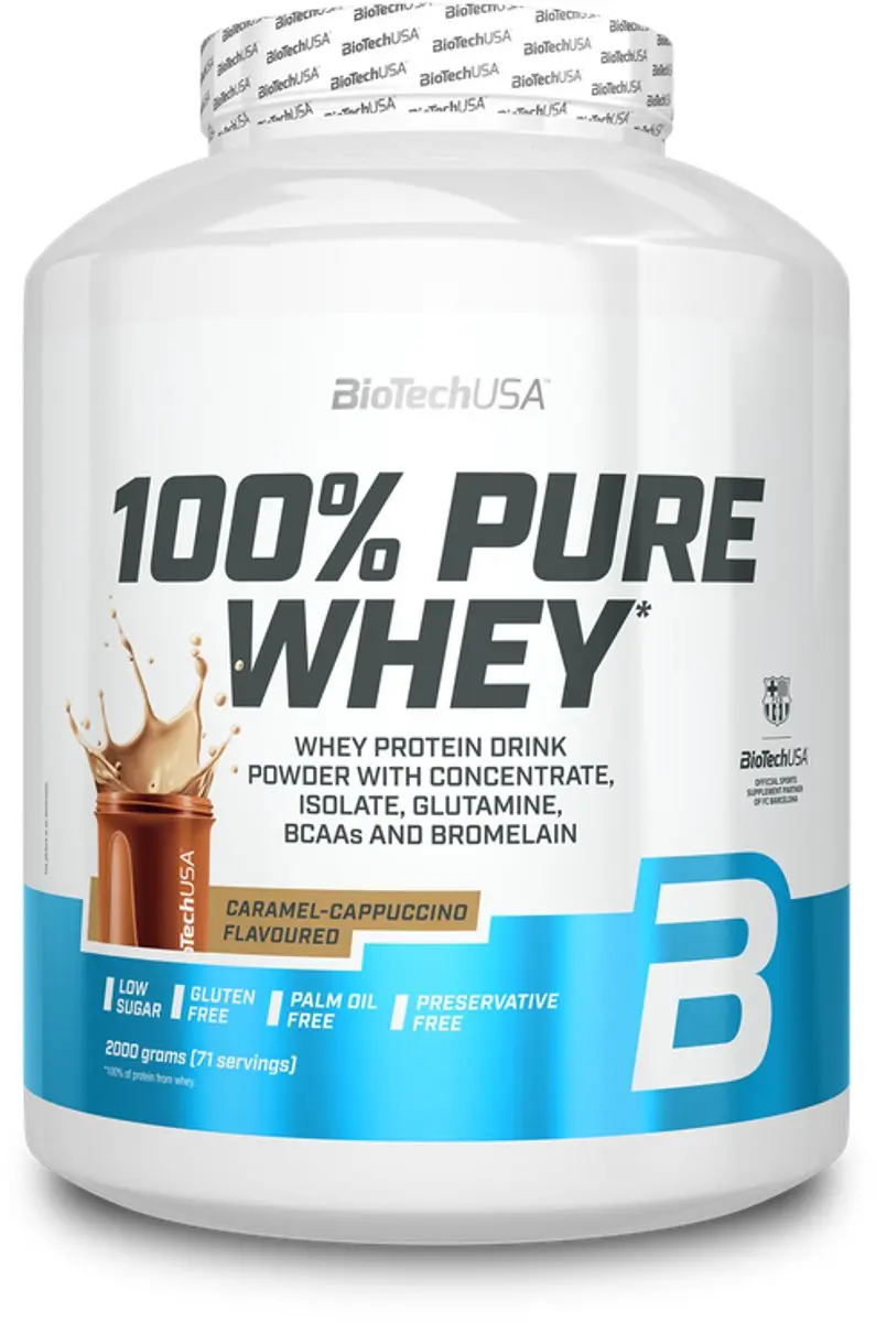 BioTechUSA 100% Pure Whey Eiwitpoeder 2kg