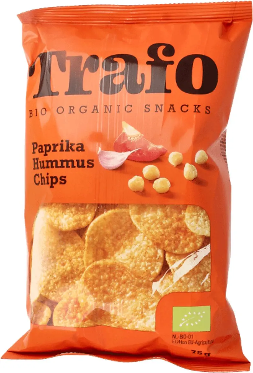 Trafo Hummus Chips Paprika 75g